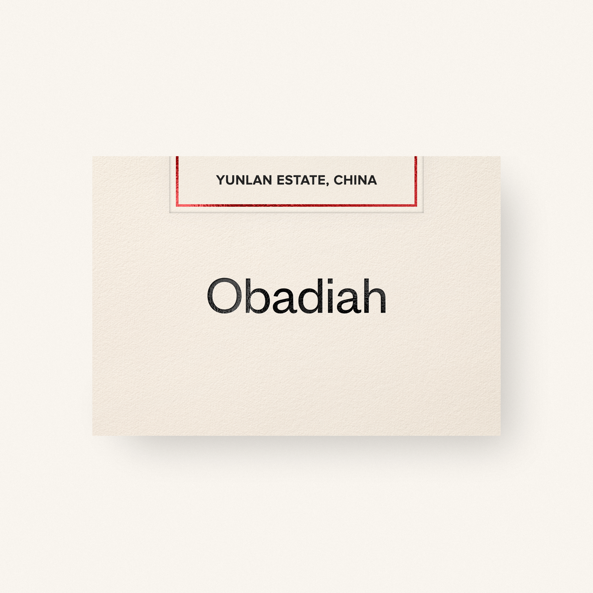Yunlan Estate by Obadiah